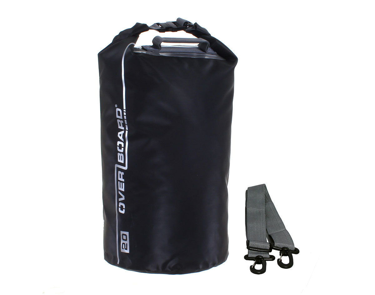 OverBoard Waterproof Dry Tube Bag - Black - 20 Litres | OB1005BLK