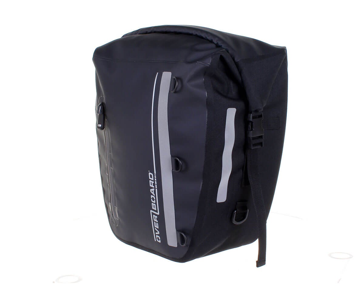OverBoard Classic Waterproof Bike Pannier - 17 Litres. Ships from Melbourne. | OB1159BLK